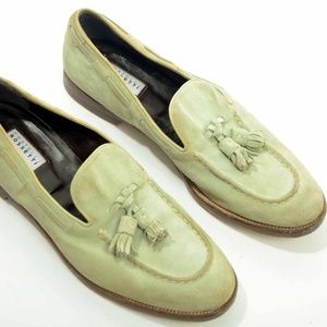 Fratelli Rossetti suede tassel loafer sz 7.5